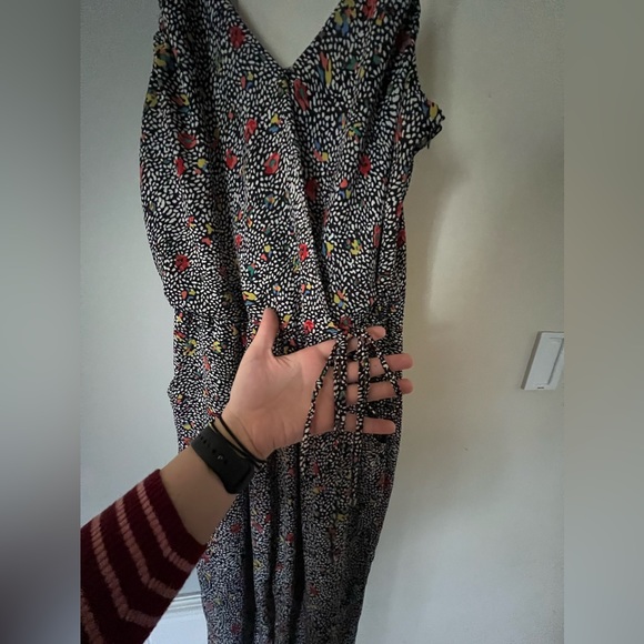 Anthropologie jumpsuit with colorful pattern - Picture 4 of 7